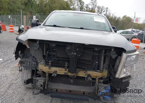 2017 Nissan Titan Sv из США, поврежденный, VIN 1N6AA1E58HN544088